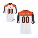 Youth Nike Nfl Jerseys Cincinnati Bengals Customized White Jersey