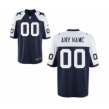 Youth Nike Nfl Jerseys Dallas Cowboys Customized Thankgivings Blue Jersey