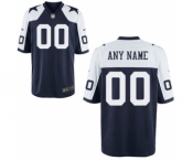 Youth Nike Nfl Jerseys Dallas Cowboys Customized Thankgivings Blue Jersey