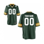 Youth Nike Nfl Jerseys Green Bay Packers Customized Green Jersey