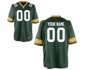 Youth Nike Nfl Jerseys Green Bay Packers Customized Green Jersey