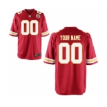 Youth Nike Nfl Jerseys Kansas City Chiefs Customized Red Jersey