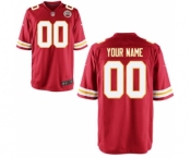 Youth Nike Nfl Jerseys Kansas City Chiefs Customized Red Jersey