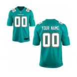 Youth Nike Nfl Jerseys Miami Dolphins Customized Green Jersey