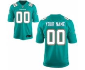 Youth Nike Nfl Jerseys Miami Dolphins Customized Green Jersey