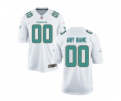 Youth Nike Nfl Jerseys Miami Dolphins Customized White Jersey