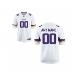 Youth Nike Nfl Jerseys Minnesota Vikings Customized White Jersey