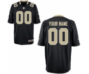 Youth Nike Nfl Jerseys New Orleans Saints Customized Black Jersey