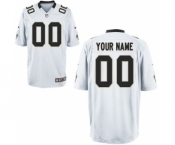 Youth Nike Nfl Jerseys New Orleans Saints Customized White Jersey