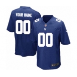 Youth Nike Nfl Jerseys New York Giants Customized Blue Jersey