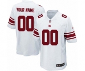 Youth Nike Nfl Jerseys New York Giants Customized White Jersey