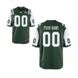 Youth Nike Nfl Jerseys New York Jets Customized Green Jersey