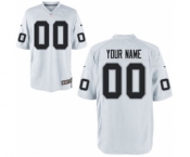 Youth Nike Nfl Jerseys Oakland Raiders Customized White Jersey