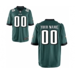 Youth Nike Nfl Jerseys Philadelphia Eagles Customized Green Jersey