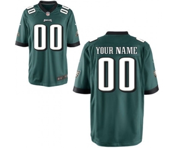 Youth Nike Nfl Jerseys Philadelphia Eagles Customized Green Jersey