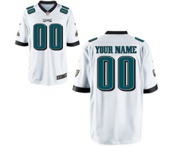 Youth Nike Nfl Jerseys Philadelphia Eagles Customized White Jersey