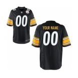 Youth Nike Nfl Jerseys Pittsburgh Steelers Customized Black Jersey