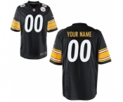 Youth Nike Nfl Jerseys Pittsburgh Steelers Customized Black Jersey