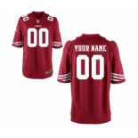 Youth Nike Nfl Jerseys San Francisco 49ers Customized Red Jersey