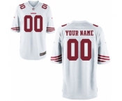 Youth Nike Nfl Jerseys San Francisco 49ers Customized White Jersey