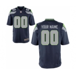 Youth Nike Nfl Jerseys Seattle Seahawks Customized Blue Jersey