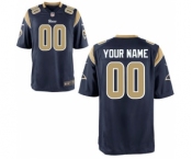 Youth Nike Nfl Jerseys St. Louis Rams Customized Blue Jersey