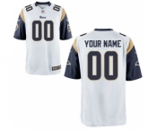 Youth Nike Nfl Jerseys St. Louis Rams Customized White Jersey