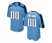 Youth Nike Nfl Jerseys Tennessee Titans Customized Lt.Blue Jersey