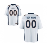 Youth Nike nfl Jerseys Denver Broncos Customized White Jersey