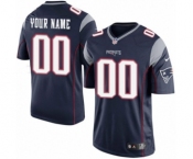 Youth Nike nfl jerseys New England Patriots Customized Blue Jersey