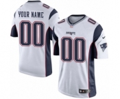 Youth Nike nfl jerseys New England Patriots Customized White Jersey