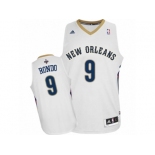 Men Adidas New Orleans Pelicans #27 Jordan Crawford Authentic Navy Blue Road NBA Jersey (2)