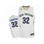 Men's Adidas New Orleans Pelicans #32 Hollis Thompson Authentic White Home NBA Jersey