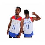 Men's New Orleans Pelicans #11 Jrue Holiday White City Edition New Uniform 2020-21 Stitched Basketball Jersey