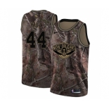 Men's Nike New Orleans Pelicans #44 Solomon Hill Swingman Camo Realtree Collection NBA Jersey