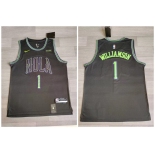 Pelicans #1 Zion Williamson Black Nike 2023-24 City Edition Swingman Jersey