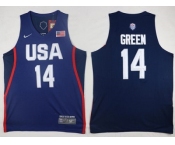 Nike Team USA #14 Draymond Green Navy Blue 2016 Dream Team Stitched NBA Jersey