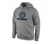 Team USA Swimming Nike Sport KO Performance Pullover Hoodie Dark Gray