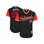 Men's 2017 Little League World Series Nationals #20 Daniel Murphy Murph Navy Jersey