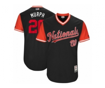 Men's 2017 Little League World Series Nationals #20 Daniel Murphy Murph Navy Jersey