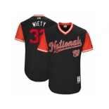 Men's 2017 Little League World Series Nationals #32 Matt Wieters Wiety Navy Jersey