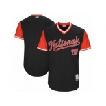 Men's 2017 Little League World Series Washington Nationals Navy Jersey