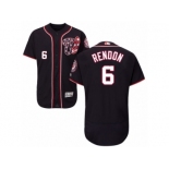 Men's Majestic Washington Nationals #6 Anthony Rendon Navy Blue Flexbase Authentic Collection MLB Jersey