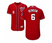 Men's Majestic Washington Nationals #6 Anthony Rendon Red Flexbase Authentic Collection MLB Jersey