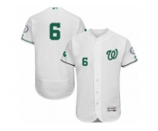 Men's Majestic Washington Nationals #6 Anthony Rendon White Celtic Flexbase Authentic Collection MLB Jersey