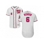 Men's Majestic Washington Nationals #6 Anthony Rendon White Flexbase Authentic Collection MLB Jersey