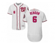 Men's Majestic Washington Nationals #6 Anthony Rendon White Flexbase Authentic Collection MLB Jersey