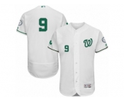 Men's Majestic Washington Nationals #9 Ben Revere Red Flexbase Authentic Collection MLB Jersey