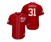 Men's Washington Nationals #31 Max Scherzer 2017 Spring Training Cool Base Stitched MLB Jersey