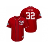 Men's Washington Nationals #32 Koda Glover 2017 Spring Training Cool Base Stitched MLB Jersey